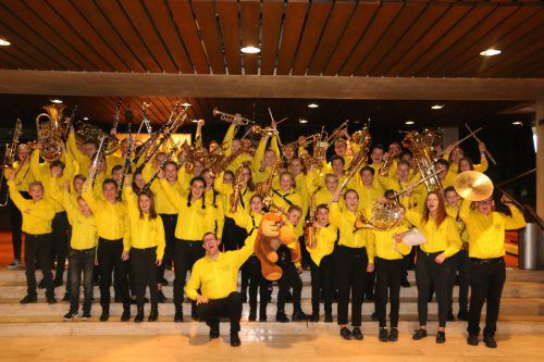 Grund zum Jubeln hat die Jungmusik Hatlerdorf. MG hatlerdorf