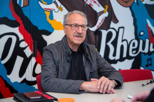 „Ich verfolge hauptsächlich die Europapolitik.“ VN/Steurer)