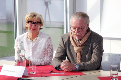 Immer noch berührt, schilderten Heidi und Rudolf Burtscher ihre Geschichte. khbg