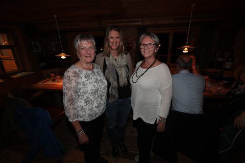 Ingrid Federer, Jasmine Stark und Gerda Stark-Loacker (v. l.).