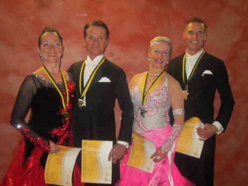 Ingrid und Gerhard Salzgeber sowie Helga und Kurt Mangard konnten bei der Senioren-Trophy in Baden-Württemberg ihre tänzerische Klasse unter Beweis stellen. Verein