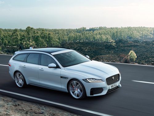 Jaguar XF Sportbrake, die 2.: Nachdem der XE nur als Limousine gedacht ist, wurde der verlängerte Businessklassler neu aufgelegt.