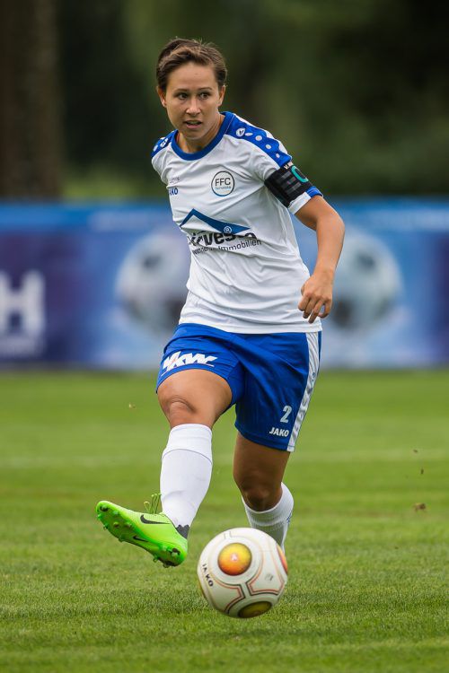 Kapitänin Verena Müller und Vorderland müssen zum Tabellendritten Sturm. Steurer