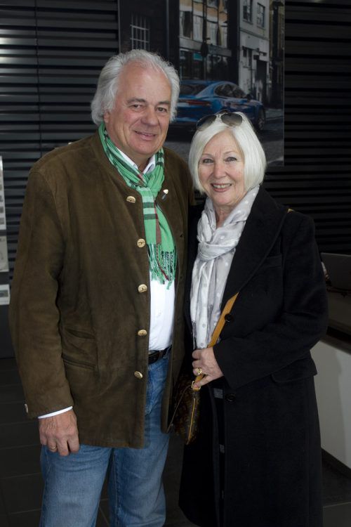 Komm.Rat Walter Pflügl mit Renate.