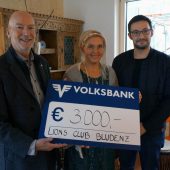 Bludenzer Lions spenden 3000 Euro