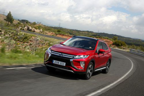 Mit Kampfgesicht auf Kundenjagd: Mitsubishi bringt Anfang Jahr den schicken Eclipse Cross auf den Markt. werk