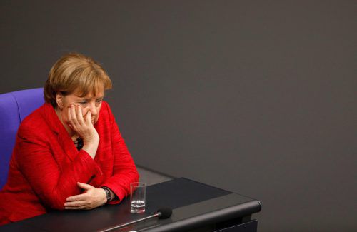 Nach dem Scheitern der Jamaika-Sondierungen will die CDU-Chefin keine Neuwahl.  AFP