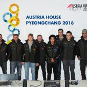 Acht Vorarlberger Lehrlinge haben eine Baustelle in Pyeongchang