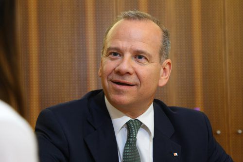 Peter Gaugg ist seit Kurzem Aufsichtsratsvorsitzender der Firma Doppelmayr. VN