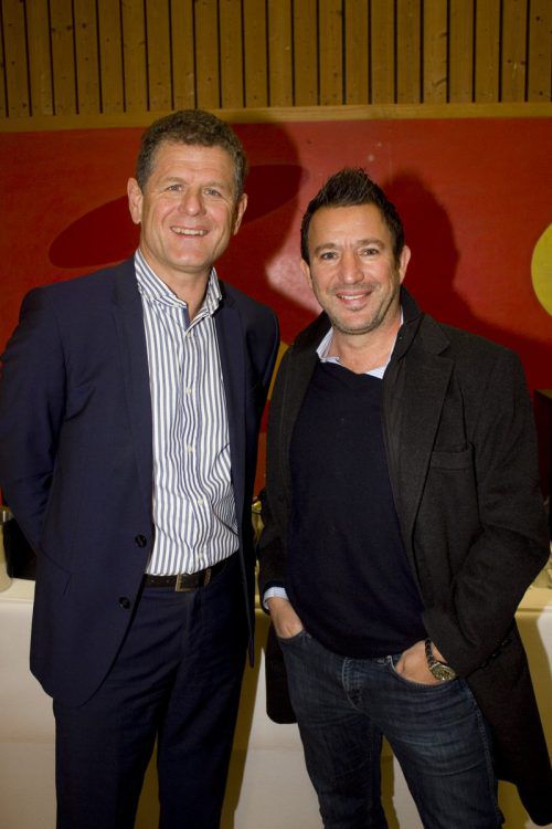 RA Horst Lumper (l.) und Lukas Marberger (komitee eventservice).
