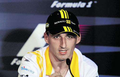 Robert Kubica könnte als Massa-Nachfolger bei Williams einsteigen. apa