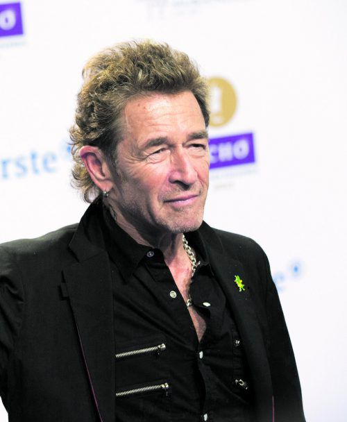 Sänger Peter Maffay denkt auch mit 68 Jahren nicht ans Aufhören. AP