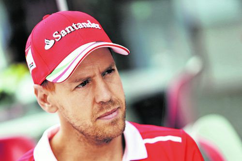 Sebastian Vettel und Ferrari standen gegen Mercedes auf verlorenem Posten. gepa