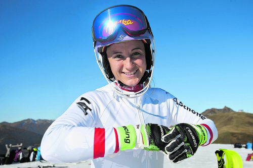 Startet ihre 17. Saison im Ski-Weltcup: Michaela Kirchgasser. gepa