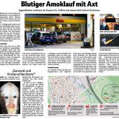 Bluttat von Flums: Jetzt spricht die Mutter des Täters
