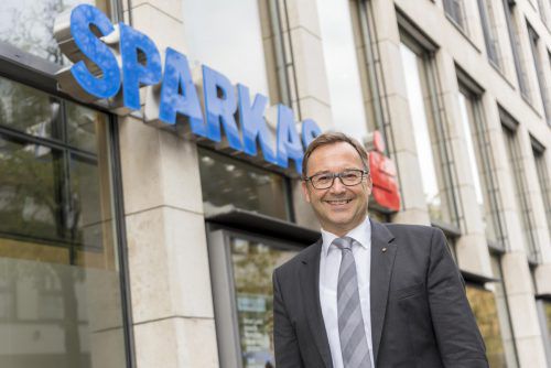 Werner Böhler, Vorstandsvorsitzender der Dornbirner Sparkasse. VN/Stiplovsek