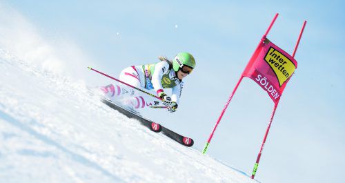 Zweites Saisonrennen, zweiter Start: Katharina Liensberger steht auch nach dem Sölden-Riesentorlauf in Levi im ÖSV-Aufgebot. gepa