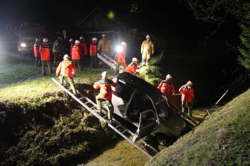 Abschlussübung: Die Jugendfeuerwehr bereitet Jugendliche auf die Tätigkeiten in der aktiven Feuerwehr vor.  FW Wolfurt