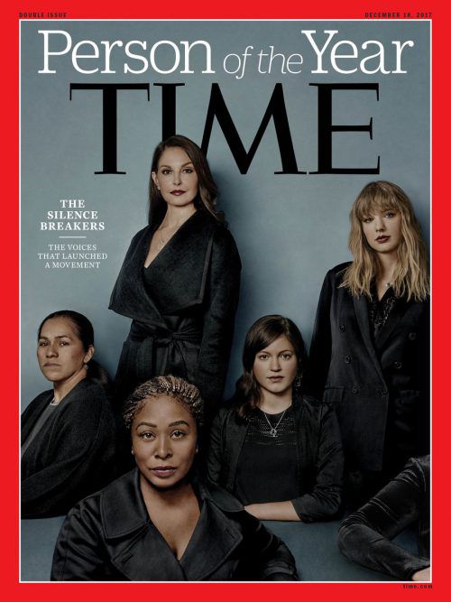 Das „Time“-Magazin kürte Menschen hinter der #MeToo-Bewegung zur „Person des Jahres“.   Reuters