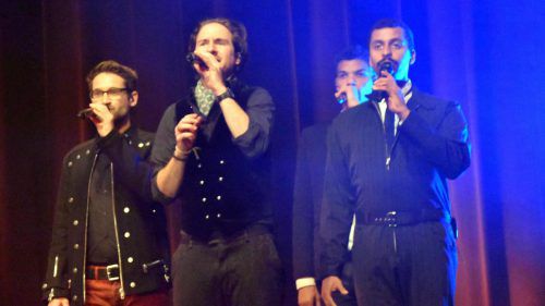 Delta Q aus Berlin begeisterten beim Konzert in Götzis. Loacker