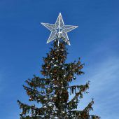 Weihnachtsbaum in Rom wird zum Gespött