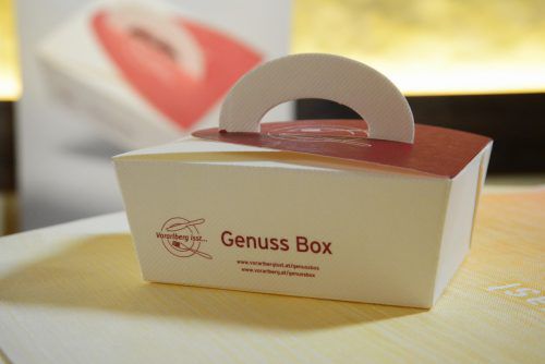 Die ersten 42.000 Stück der „Genuss Box“ werden gratis an interessierte Gastronomiebetriebe verteilt.  VLK