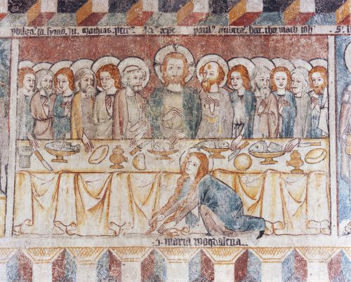 Die Fresken in der Martinskapelle zählen zu den wertvollsten Kulturgütern im Land. hapf