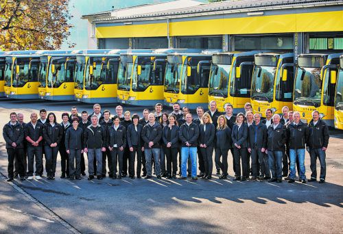 Die Mitarbeiter von Niggbus sind der Meinung: Unser Unternehmen ist der „Bester Arbeitgeber Vorarlbergs 2017” .  Niggbus/Markus Gemeiner