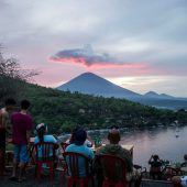 Vulkan auf Bali beruhigt sich