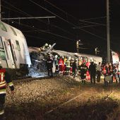 Zwölf Verletzte bei Zugunglück