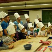 Kekse mit Papa backen