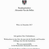 Hohe Politik wünscht frohes Fest