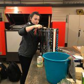 Produktion bei Metallbau Summer