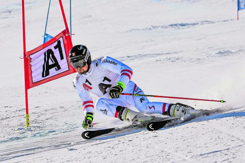 Johannes Strolz ist die Nummer eins im Europacup. gepa