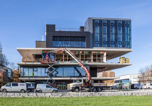 Kaufmann baute Wohnmodule für ein Forschungsprojekt der Schweizer Materialprüfungs- und Forschungsanstalt.  EMPA
