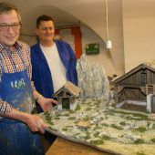 Endspurt bei den Krippenbauern