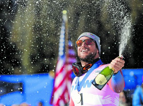 Mit der Startnummer eins zum Sieg: Aksel Lund Svindal. AP