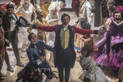 Manege frei für Hugh Jackman: In „The Greatest Showman“ verkörpert der Hollywoodstar den Zirkusgründer P.T. Barnum.  AP