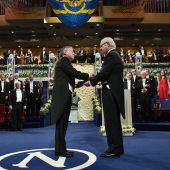 Nobelpreisverleihung mit Mahnung