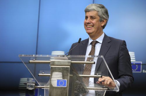 "Ronaldo der Eurogruppe" wurde Mario Centeno von Wolfgang Schäuble getauft. AP