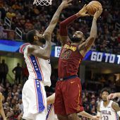 LeBron James mit dem 58. Triple Double