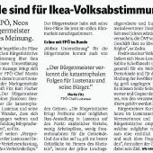 Volksabstimmung(en) in Lustenau