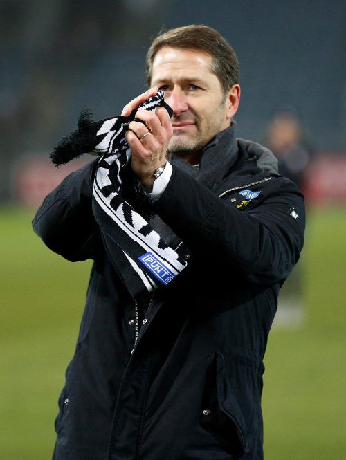 Wehmut war dabei bei Franco Fodas letztem Heimspiel mit Sturm Graz. gepa