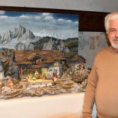 Götzner Krippen ausgestellt