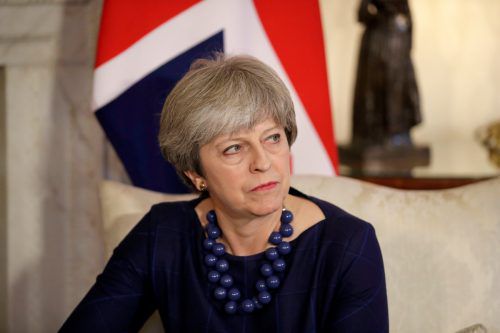 Zwei Männer planten offenbar ein Attentat auf die britische Regierungschefin. reuters