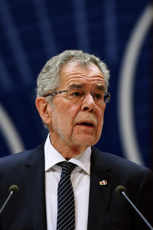Alexander Van der Bellen wurde heute vor einem Jahr Bundespräsident. afp