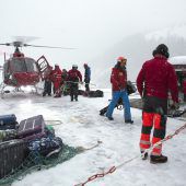 Menschen sollen in Häusern bleiben
