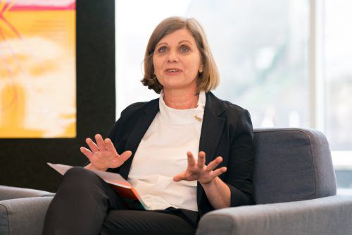 Schullandesrätin Barbara Schöbi-Fink war von den Bildern aus Wien erschüttert. VN/stiplovsek