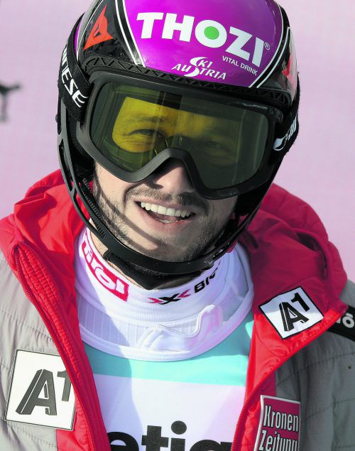Christian Hirschbühl rittert gegen Schwarz um ein Olympia-Slalomticket.  gepa