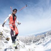 Im Nationalteam für Skibergsteigen